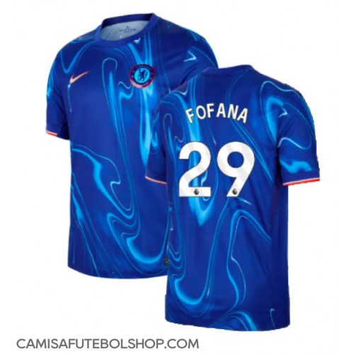 Camisa de time de futebol Chelsea Wesley Fofana #29 Replicas 1º Equipamento 2024-25 Manga Curta